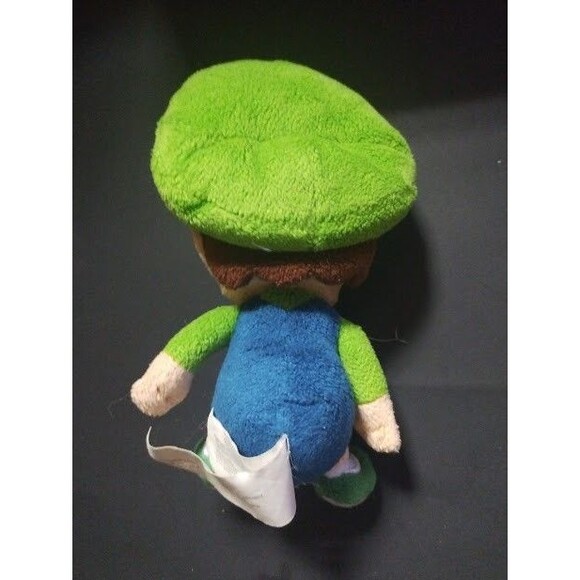 BABY LUIGI Super Mario Little Buddy Authentic Nintendo 6' Plush - Picture 7 of 11